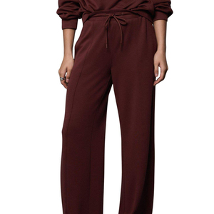 High Quality Women Cotton <b>Sweatpants</b> & Loose Trousers Winter Baggy Style OEM <b>Wholesale</b> Custom Color & Design Available - Product Image 1