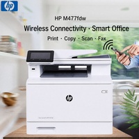 Printer Laser Warna HP Color LaserJet Pro MFP M477fdw Rekondisi, Kecepatan Tinggi 28ppm, Printer Nirkabel dengan Garansi untuk Kantor