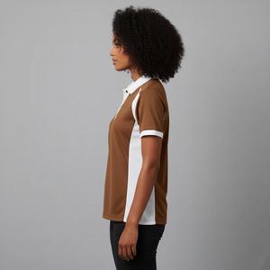 Chemises polo pour femmes de qualité supérieure, coupe ajustée, vente en gros, respirantes - Product Image 3
