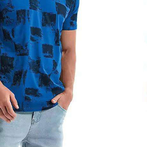 T-shirts pour hommes grandes tailles en gros, t-shirts personnalisés, t-shirts sublimés, 100% polyester, fitness, prix bas, t-shirt pour hommes - Product Image 6