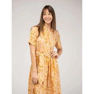 Vestido Largo de Algodón 100% Premium Ecológico con Cintura Natural para Mujer, Estilo Desenfadado - Product Image 2