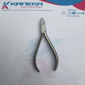 Kaneka aderer <span class=keywords><strong>plier</strong></span> chỉnh nha <span class=keywords><strong>3</strong></span> pronged dây uốn Kìm s1.5 cm thép không gỉ CE thiết bị nha khoa với biểu tượng tùy chỉnh - Product Image 2