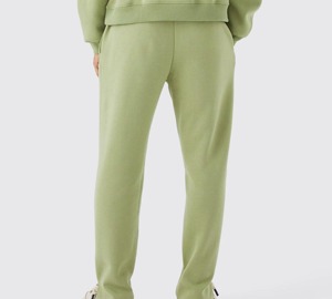 ชุดเซ็ตเสื้อฮู้ดซิปและกางเกงวอร์มขาบานทรงใหม่ปี 2026 โลโก้คุณภาพสูง ผลิตจากผ้าฝ้าย สำหรับผู้ชายและผู้หญิง - Product Image 6