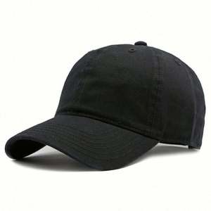 Gorras de Béisbol Personalizadas al por Mayor, de 6 Paneles, con Logotipo Bordado, Unisex, Bordado 3D Común, Hebilla Metálica, Estilo Casual - Product Image 1