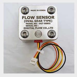 เซ็นเซอร์วัดการไหลของน้ำแบบดิจิตอล DIGITAL FLOW DGT-008SI เซ็นเซอร์วัดการไหลแบบโอวัลเกียร์ 316L สแตนเลสสตีล PT 3/8 เกลียวใน - Product Image 4