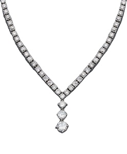Ensemble de bijoux en or de luxe coupe monocouche VVS laboratoire cultivé Tennis diamant collier femmes fête mariée en argent Sterling religieux - Product Image 2