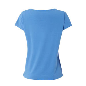 Camiseta Básica de Algodón para Mujer, Sexy, Lisa, Talla Grande, Transpirable, Estilo Americano, 2026, Calidad Personalizada - Product Image 3