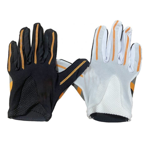 Gants de football américain en gros pour linemen, gants rembourrés antidérapants pour l'entraînement et les matchs, fournisseur en gros d'équipement - Product Image 3