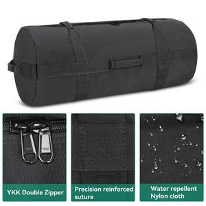 Saco de Arena para Fitness de Nailon 1050D Negro, Bolsa de Entrenamiento Resistente con Múltiples Asas y Gran Capacidad para Entrenamiento en Casa o Gimnasio - Product Image 2