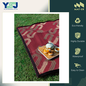 Tapis de pique-nique/plage imperméables de qualité supérieure, design classique et élégant, 100% polypropylène PP, pliables, en provenance de Thaïlande - Product Image 4