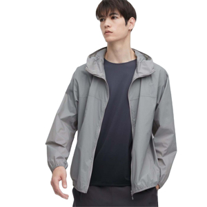 Vente directe usine – Nouvelle conception – Veste coupe-vent homme hiver – Logo avant – Grande vente – Prix bas – Couleur unie – Service OEM personnalisé - Product Image 2