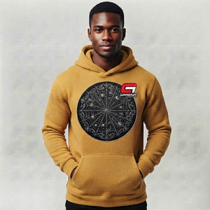 Sweat-shirts imprimés pour hommes de qualité supérieure, vêtements à capuche en polaire graphique de haute qualité avec logo personnalisé, service OEM, taille OEM, marque privée - Product Image 1