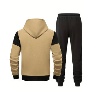 Conjunto Deportivo Casual de Invierno para Hombre, 2 en 1, con Capucha, para Correr, Gimnasio, Trotar, Envío Rápido, Bordado Deportivo - Product Image 3