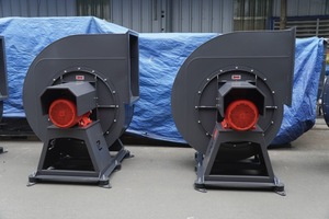 Ventilateur centrifuge CPL-1-8D en acier SS400 à entraînement direct, faible bruit, pression moyenne, facile d'entretien pour usage industriel - Product Image 2