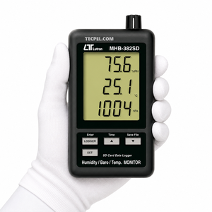 Lutron MHB-382SD High Accuracy <b>Temperature</b> Humidity Atmospheric Pressure Meter Weather Monitor SD Card <b>Data</b> <b>Logger</b> Lab - Product Image 1