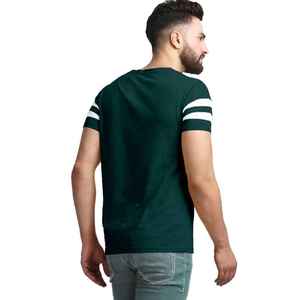 Wholesale 100% Cotton Drop Shoulder Crew Neck Men's T-Shirts Soft Breathable <b>Tshirt</b> for Men Plain Blank t Shirt for Bulk Apparel - Product Image 2