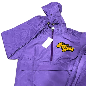 Custom Logo Printed Maternity Hooded Streetwear Windbreaker <b>Waterproof</b> Lightweight Polyester/Nylon Men's Winter Track Suit - Product Image 2