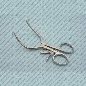 Rétracteur Gelpi 4,5 pouces 1x1 à pointes acérées auto-serrantes, instrument chirurgical général pour l'exposition des plaies et la rétraction des tissus mous - Product Image 1