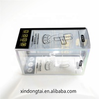 Boîte d'emballage transparente en PVC PET pour boîtier de batterie externe produits électroniques boîte en plastique emballage pour accessoires de téléphone portable