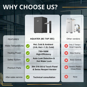 Distributeur d'eau sous évier Heat Standard BC TAP 3SC, économie d'énergie 910W, pour usage commercial - Product Image 3