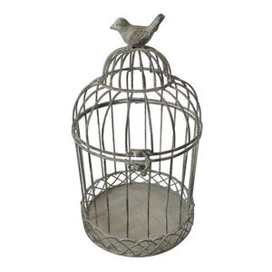 Multi Functional Iron Bird Cage With Storage Rack <b>Wheels</b> And Feeding Accessories For Convenient Bird Care - Product Image 6