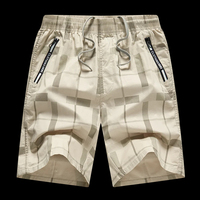 Shorts imprimés de qualité pour hommes, style hawaïen, décontractés, pour la plage, les sports de plein air, taille élastique, 6XL, surdimensionnés, rouge, coupe ample, demi-pantalon