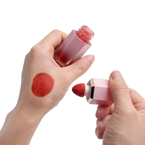 Long-Lasting Lightweight Liquid <b>Blush</b>, Waterproof Blendable Face Tint for Lips & Cheeks All-Day Wear - Product Image 3