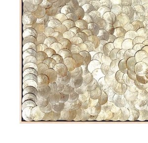 Cuadro de pared de concha de nácar pintada a mano, exquisita decoración artística para interiores de casas de lujo, venta al por mayor. - Product Image 3