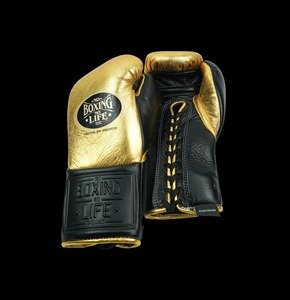 Guantes de Boxeo Profesionales Nuevos, Sin Boxeo No Hay Vida, de Cuero Sintético, con Cordones, de Secado Rápido y Protección UV - Product Image 1