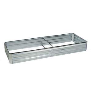 Galvanized Raised Garden Bed <b>Planter</b> Boxes Outdoor <b>Rectangle</b> Large Metal Raised Garden Beds Vegetables - Product Image 1