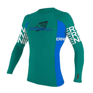 Maillot de bain à manches longues pour homme, protection UV, séchage rapide, compression, pour la natation et le surf - Product Image 3