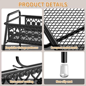Decorative Spice <b>Storage</b> <b>Rack</b> For Kitchen Counter And Everyday Cooking Needs Keeps Seasonings Within Easy Reach From India - Product Image 3