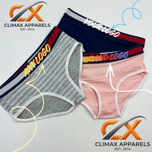 Calzones Boxer Personalizados al por Mayor para Mujer – Ropa Interior 100% Algodón de Marca Privada |   MOQ Bajo, Tamaños Variados, Logotipo y Caja Personalizados Disponibles - Product Image 1