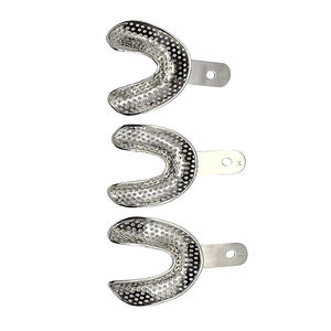 Bandejas de Impresión Dentales de Acero Inoxidable al por Mayor, Bandejas de Impresión de Alta Calidad Sin Perforaciones, Instrumentos de Laboratorio Dental de Grip Surgical - Product Image 2