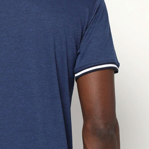 New <b>Men's</b> Polyester Cotton Canvas Summer Fitness Running T-<b>Shirts</b> Slim Fit Breathable Quick Dry Workout <b>Gym</b> Plain Tee <b>Shirts</b> - Product Image 5
