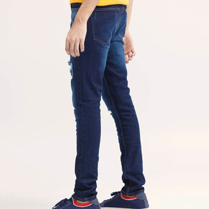 Jeans en denim pour homme, coupe slim vintage, design de logo personnalisé de haute qualité, prix raisonnable, pantalon skinny, hiver, streetwear hip hop - Product Image 2