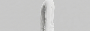 Chaqueta de Punto Blanca para Hombre con Cierre, Cuello Alto, Transpirable, Ecológica, de Secado Rápido, Estilo Casual para Otoño, Corte Regular, Estilo Moto - Product Image 6