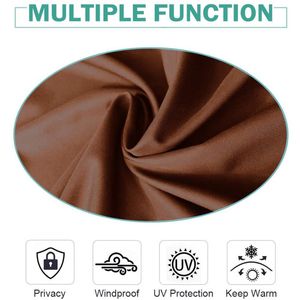 Cortinas de Lana Lujosas de 50x108 Pulgadas, Cortinas con Hebilla Insonorizantes, Cortinas Elegantes de Alta Gama con Aislamiento Acústico - Product Image 4