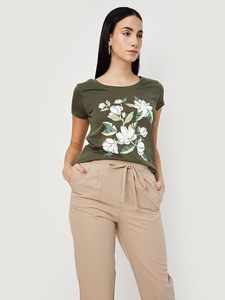 T-shirt imprimé graphique en coton coupe classique pour femme Max - Lot de 2 - Product Image 2