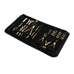 Kit de Herramientas para Estilistas de Extensiones de Cabello: Alicates para Abrir y Quitar Microperlas, Cortador de Cinta Adhesiva, Gancho de Bucle, Tijeras Pequeñas, Clips de Estilismo - Product Image 1