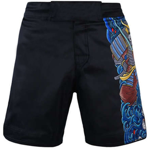 Pantalones Cortos de MMA Hechos a Medida, Totalmente Sublimados, de Spandex/Poliéster para Hombre, Según Tu Diseño - Product Image 2