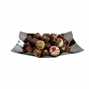 Tazón Redondo de Lujo para Chocolate, Plato para Postre, Tazón para Servir Frutas y Nueces, Decoración para Mesa de Restaurante, Hotel, Hogar y Cocina, Precio de Fábrica - Product Image 5