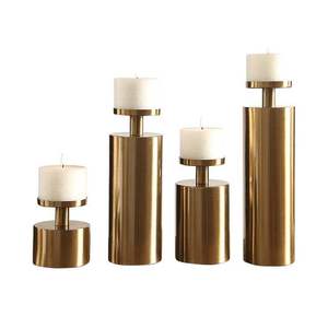 Modern Metal <b>Candle</b> <b>Holder</b> Handmade Decorative Piece For Living Room And Wedding Centerpiece Decoration - Product Image 1