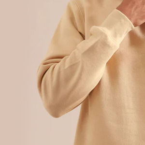 เสื้อสเวตเชิ้ตดีไซน์เรียบง่ายทันสมัยสำหรับฤดูหนาว ผ้าฝ้าย 100% เนื้อผ้านุ่ม ระบายอากาศได้ดี เป็นมิตรต่อสิ่งแวดล้อม ให้ความอบอุ่นสบาย ทันสมัย - Product Image 5