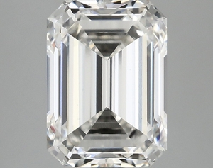 Diamant de laboratoire taille émeraude 3,20 ct F VVS2 Or 24 carats Certifié IGI - Product Image 2