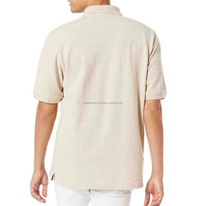 Polos de algodón para hombre y mujer, camisetas de uniforme de manga corta OEM, logotipo bordado disponible, suministro de moda a granel - Product Image 2