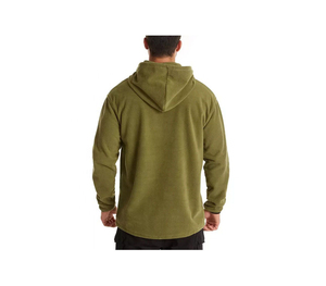 Men's 100% Polyester Thick Thermal Dri Power Pullover Hoodie Eco-Friendly Fleece Breathable <b>Quick</b> Dry Loose Puff Zipper - Product Image 4