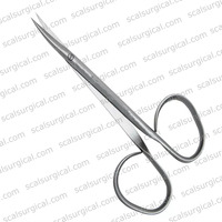 Ciseaux chirurgicaux droits à manche ruban en acier inoxydable allemand, 10,5 cm – Offre Spéciale
