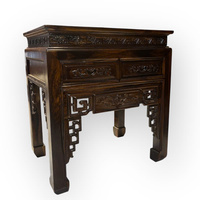 Mesa de Altar Moderna Pequeña de Madera Chiuliu, Diseño Duradero, Modelo Tam Viet A75, No Plegable, Origen Vietnam