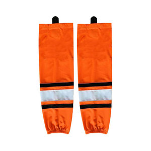 Chaussettes de hockey sur glace à séchage rapide, tissu extensible, semelle rembourrée, design respirant, chaussettes d'entraînement pour le hockey sur glace - Product Image 1